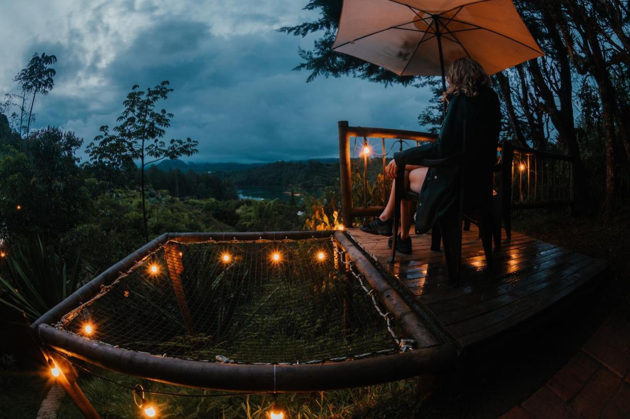 Levit Glamping - Hotel Guatape Penol (Adults Only) Eksteriør billede