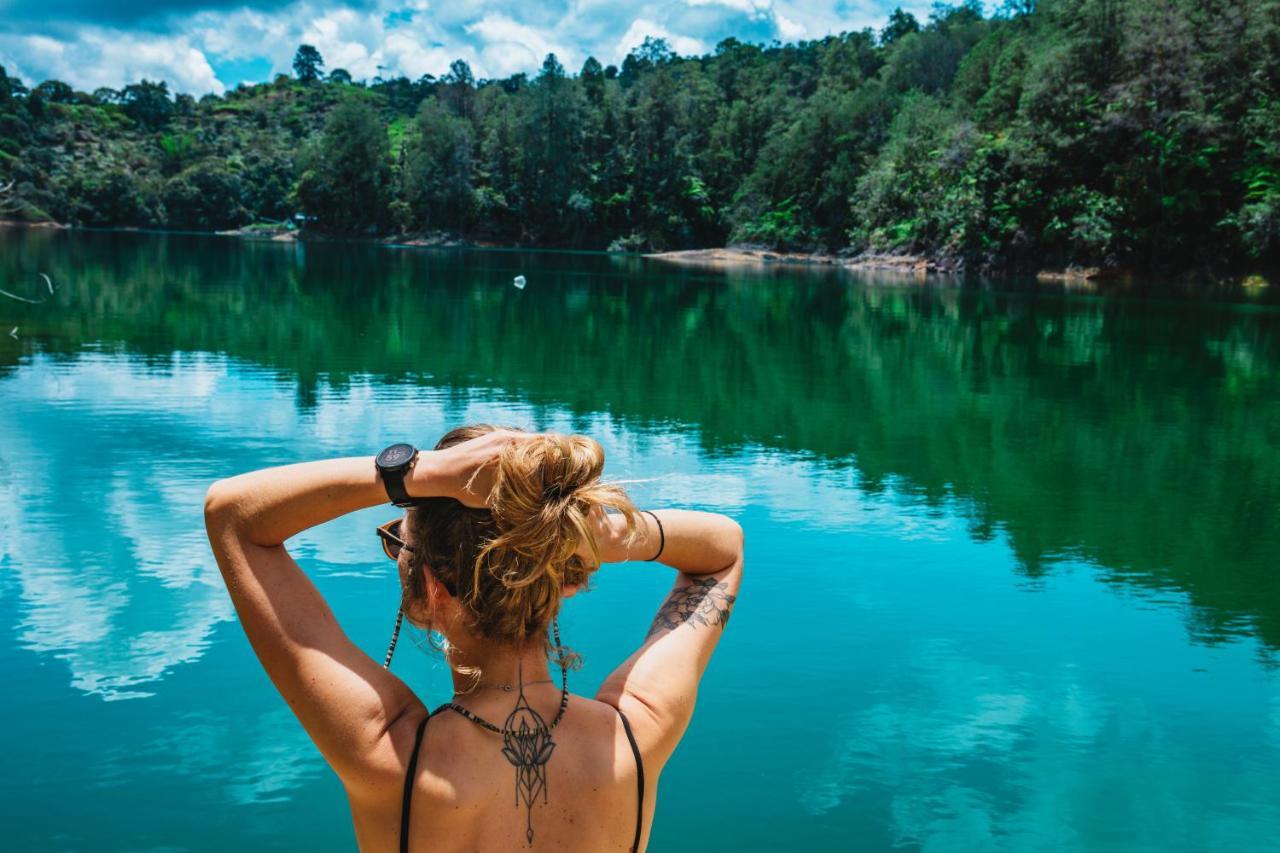 Levit Glamping - Hotel Guatape Penol (Adults Only) Eksteriør billede