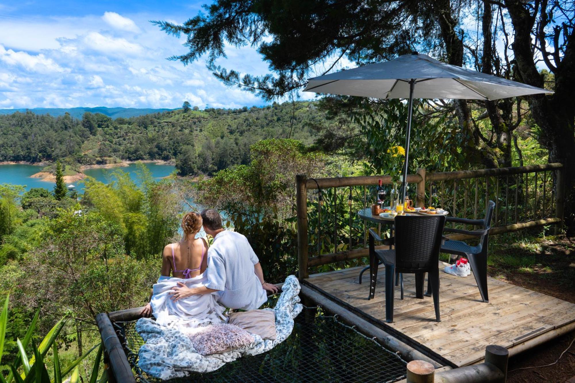 Levit Glamping - Hotel Guatape Penol (Adults Only) Eksteriør billede