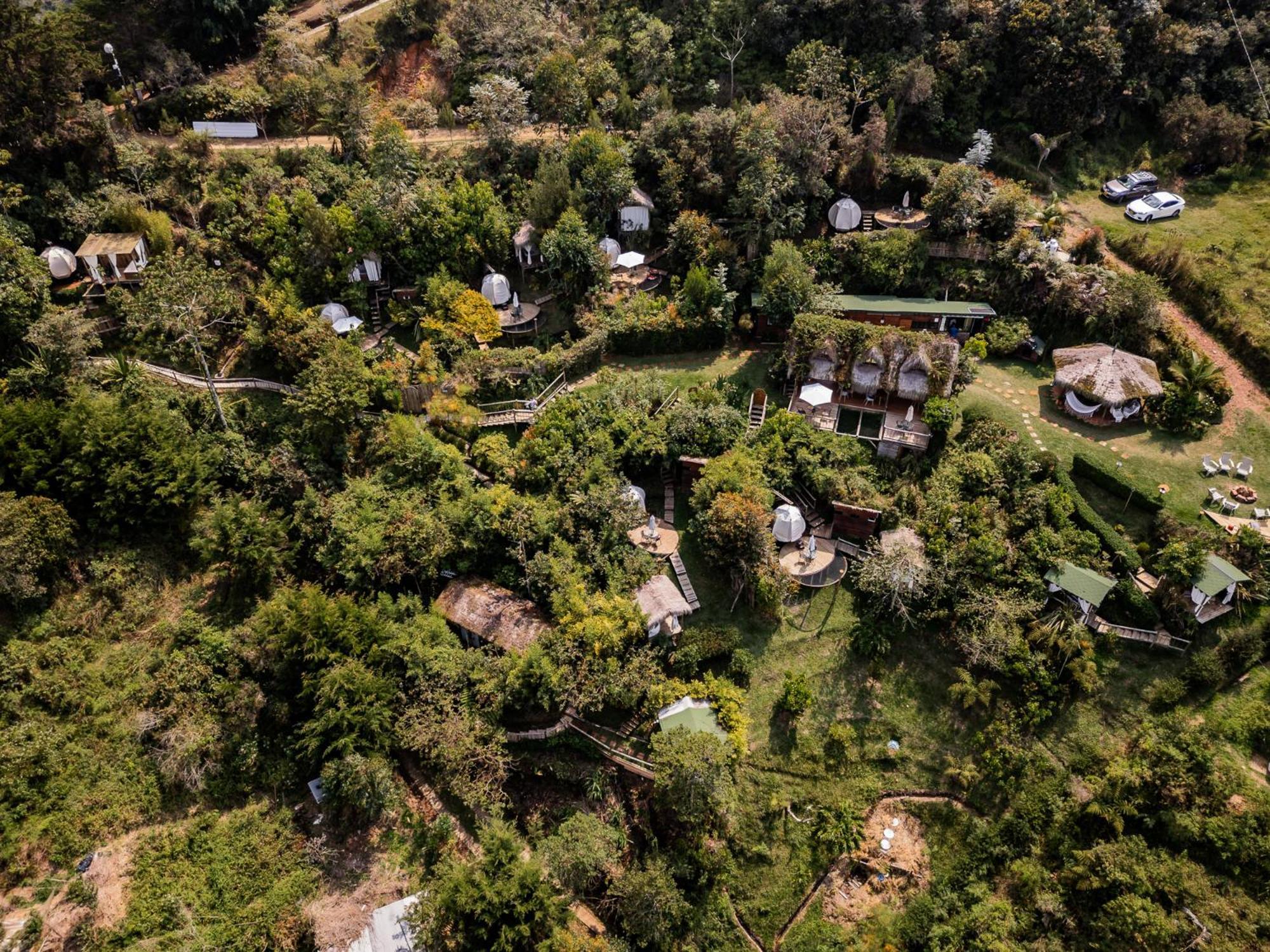 Levit Glamping - Hotel Guatape Penol (Adults Only) Eksteriør billede