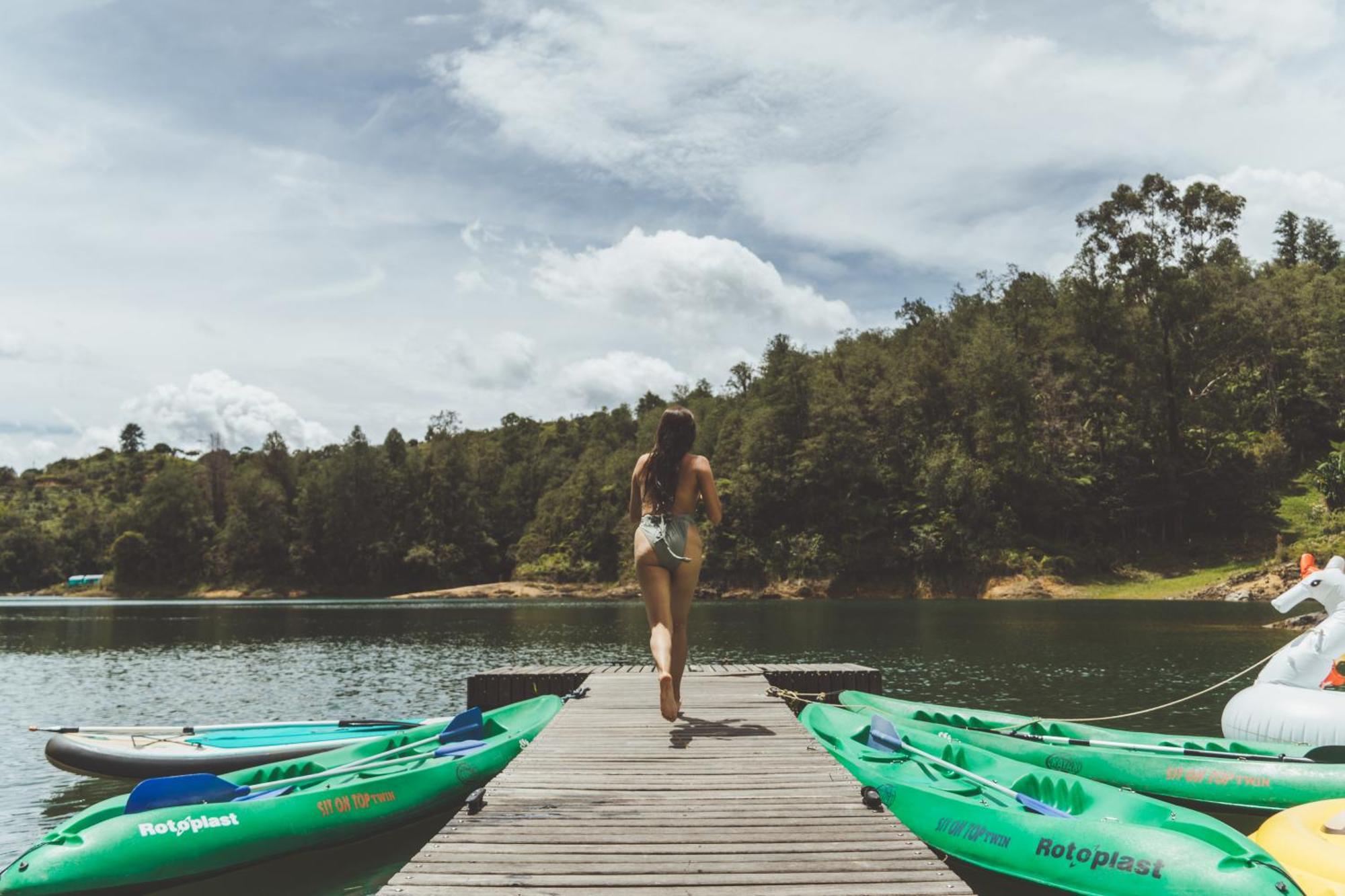 Levit Glamping - Hotel Guatape Penol (Adults Only) Eksteriør billede