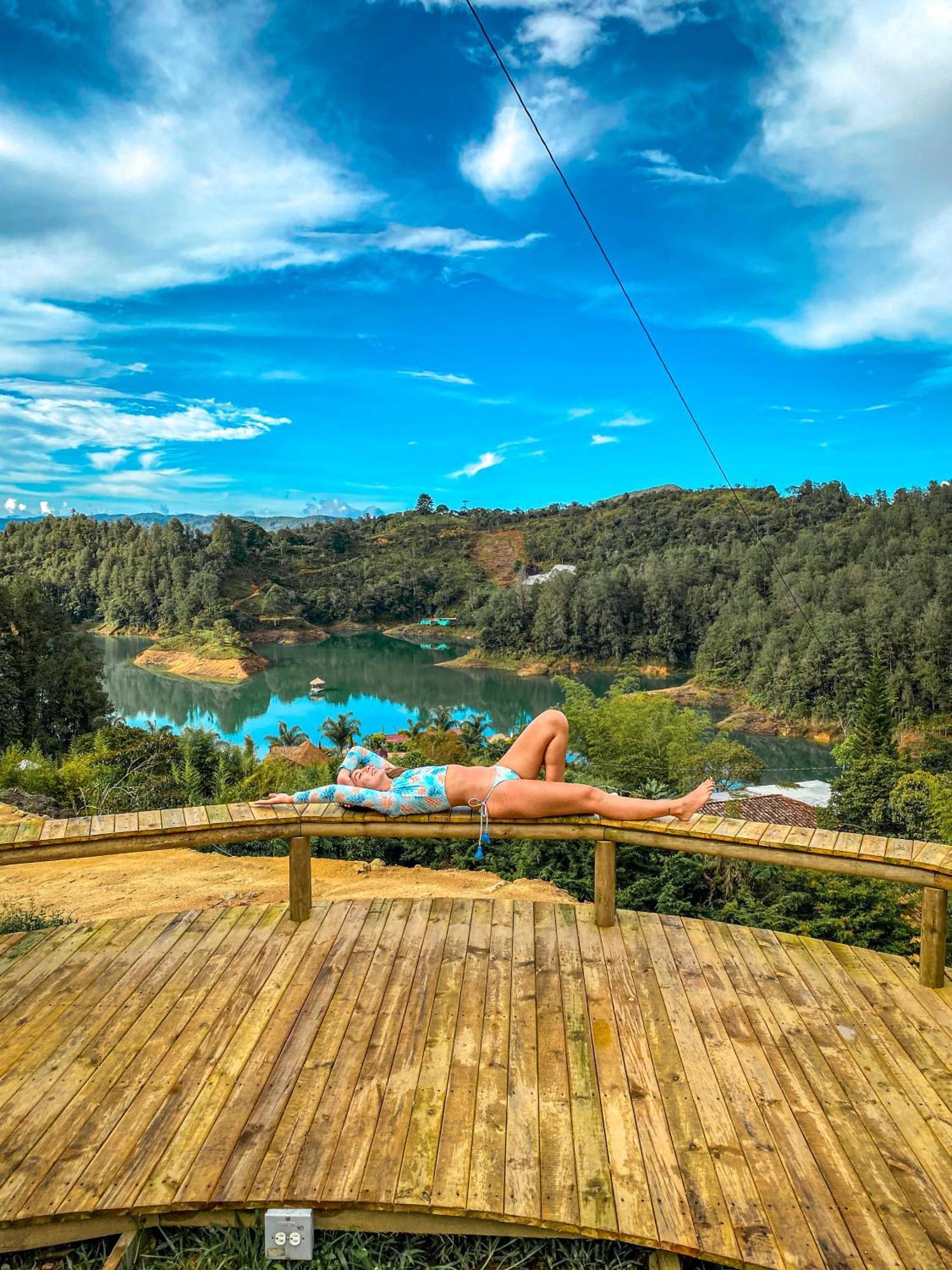 Levit Glamping - Hotel Guatape Penol (Adults Only) Eksteriør billede