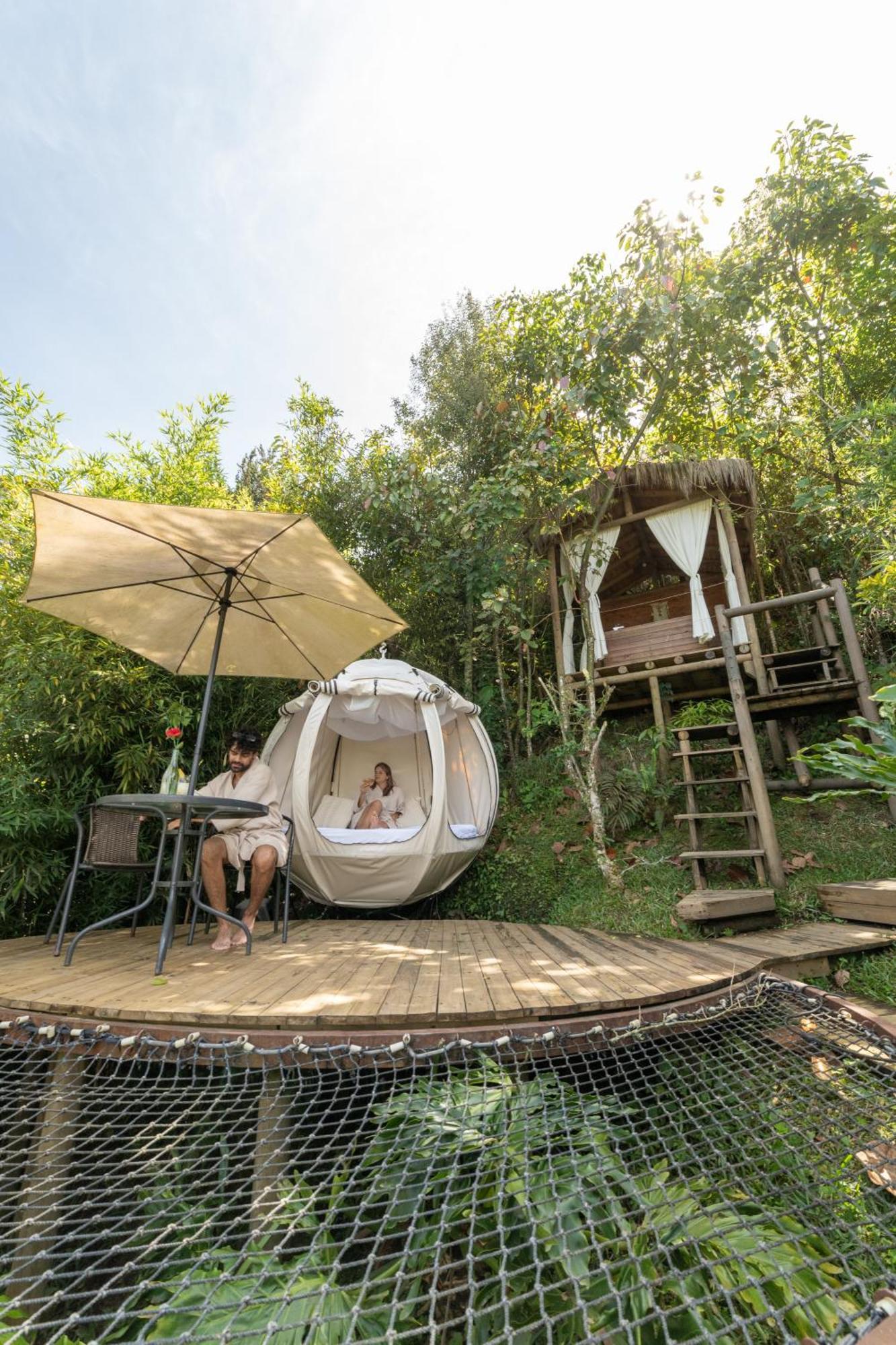Levit Glamping - Hotel Guatape Penol (Adults Only) Eksteriør billede
